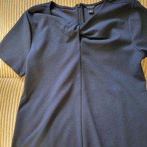Black short-sleeve Ann Taylor blouse. Washed once, never worn. Petite Small.